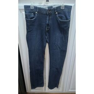 PETER MILLAR COLLECTION Mens Denim Jeans Size 33x29- 5 Pocket Blue